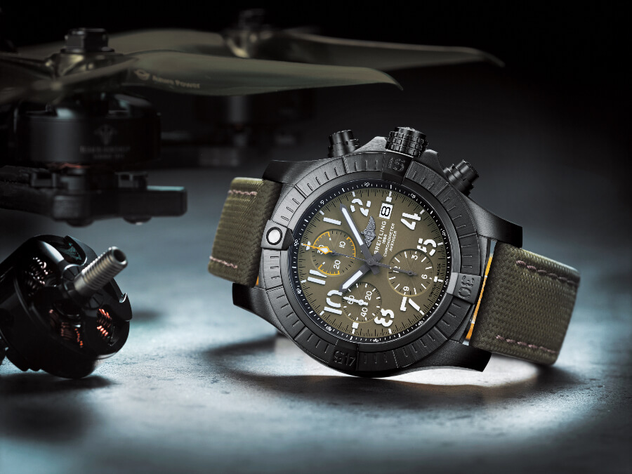 Breitling Avenger Chronograph 45 Night Mission 