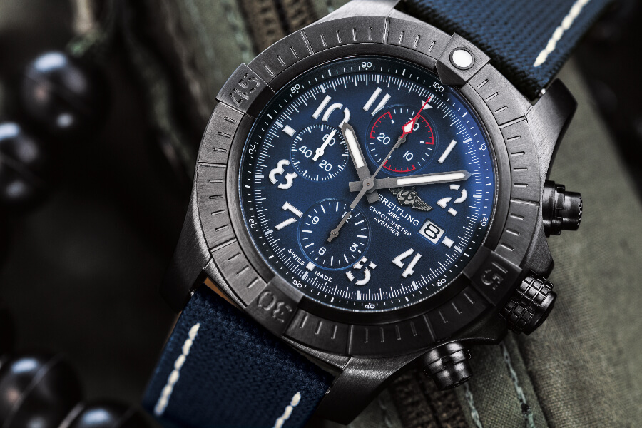 Breitling Super Avenger Chronograph 48 Night Mission Watch Review