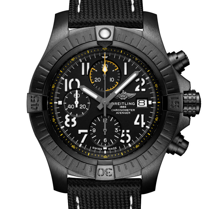 Breitling Avenger Chronograph 45 Night Mission 