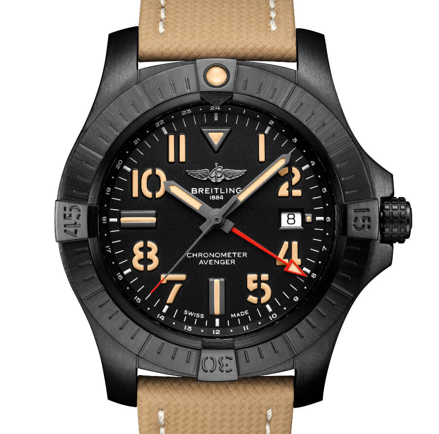 Breitling Avenger Automatic GMT 45 Night Mission 