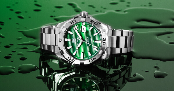 TAG Heuer Aquaracer Gents Green Dial