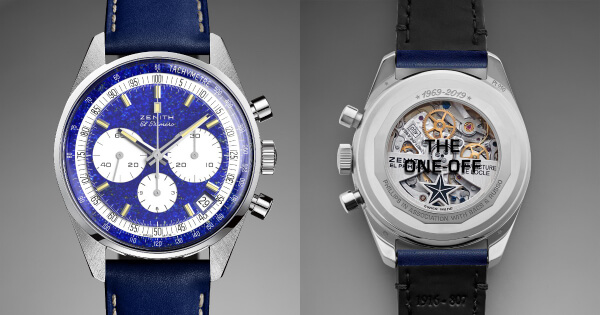 Zenith “One-Off” El Primero Chronograph In Platinum A386 (Pictures & Specs)