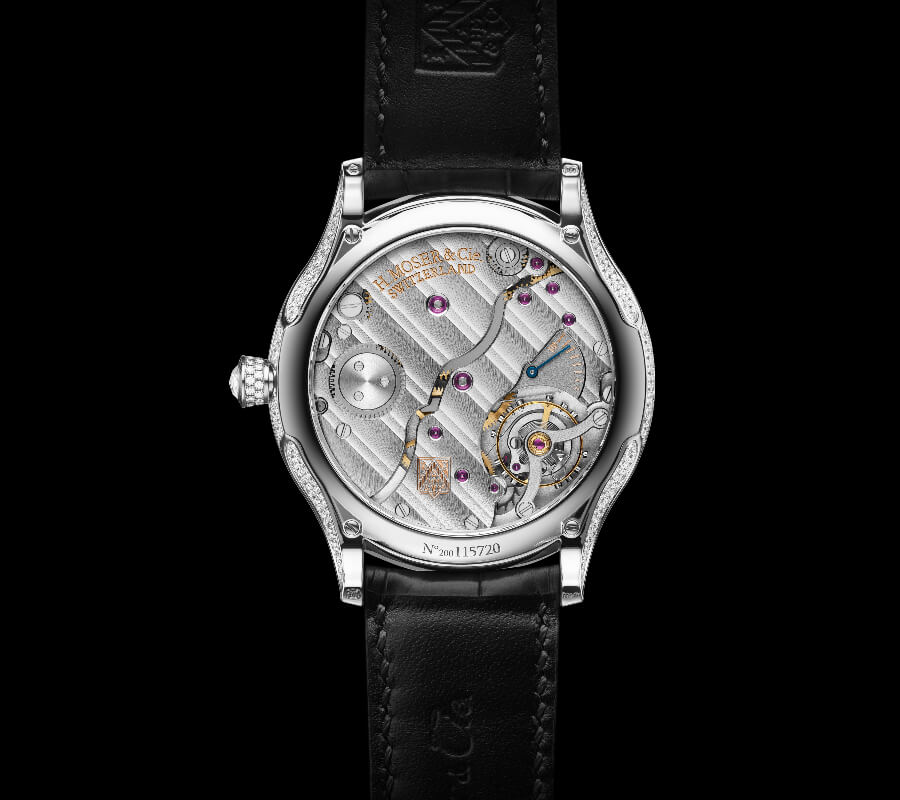 H. Moser & Cie. Venturer Concept Vantablack Diamonds Movement