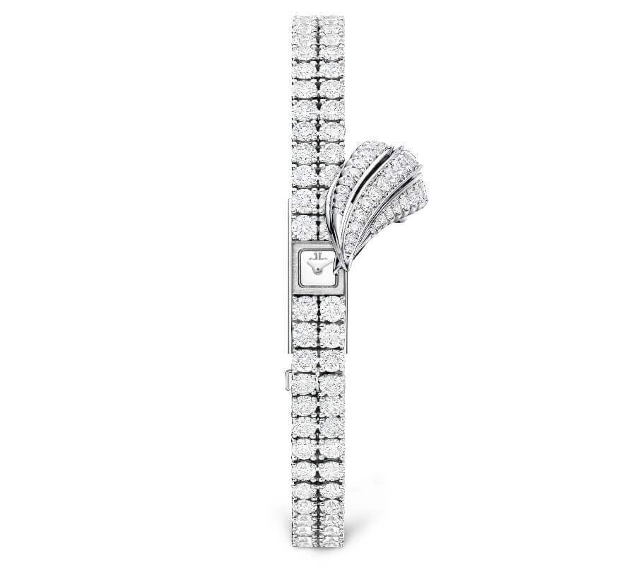 Jaeger-LeCoultre Joaillerie 101 Feuille Watch For Women In White Gold