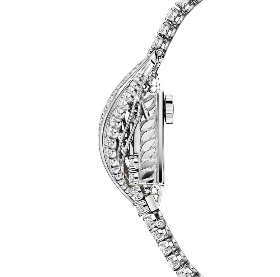 Jaeger-LeCoultre Joaillerie 101 Feuille Watch For Women In White Gold