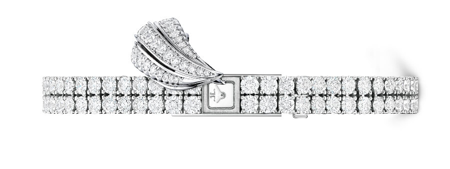 Jaeger-LeCoultre Joaillerie 101 Feuille Watch For Women In White Gold