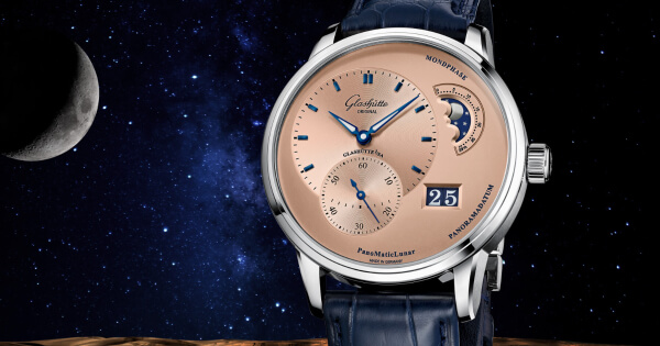 The New Glashütte Original PanoMaticLunar Rose Opaline (Price & Specifications)