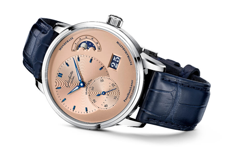 Glashütte Original PanoMaticLunar Rose Opaline Watch Review