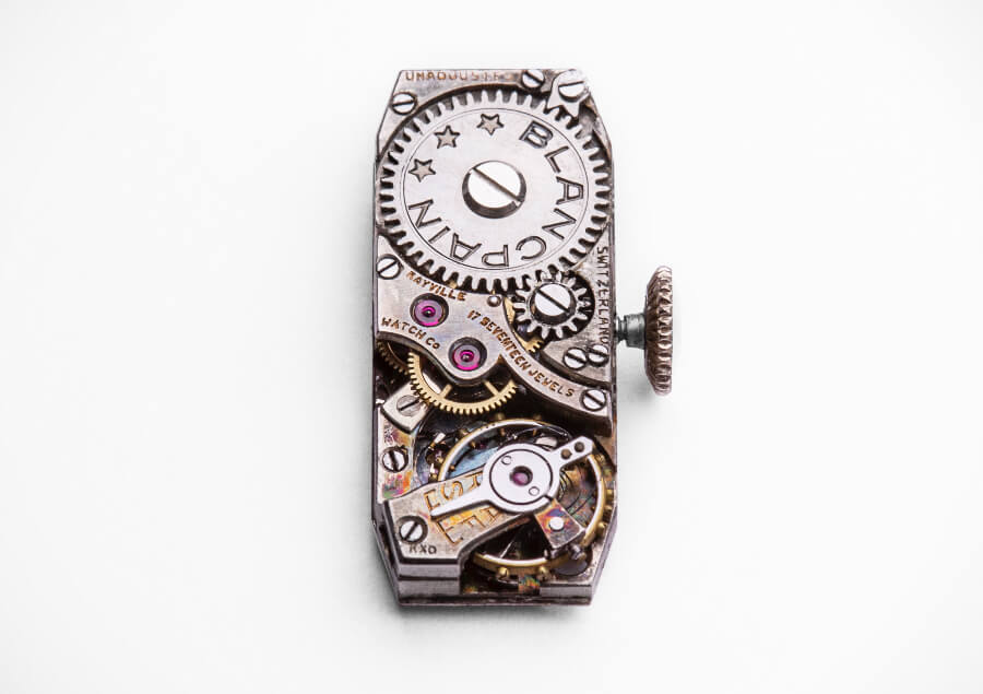 Rayville Watch Co. 17 Jewels FHF 59 watch movement