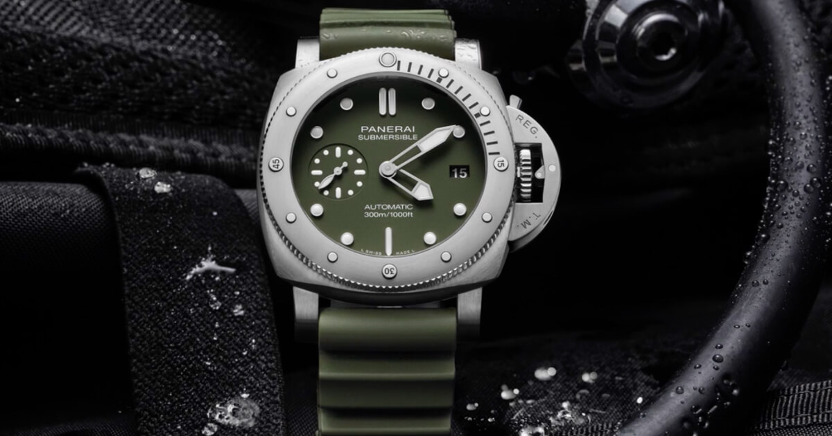 Panerai Submersible Verde Militare – Online Exclusive Edition (Price & Specifications)