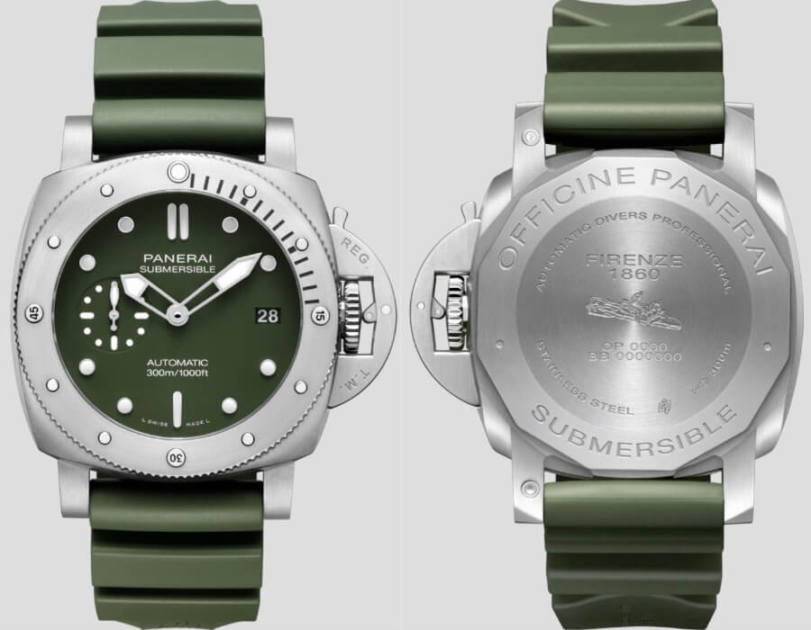 Panerai Submersible Verde Militare 