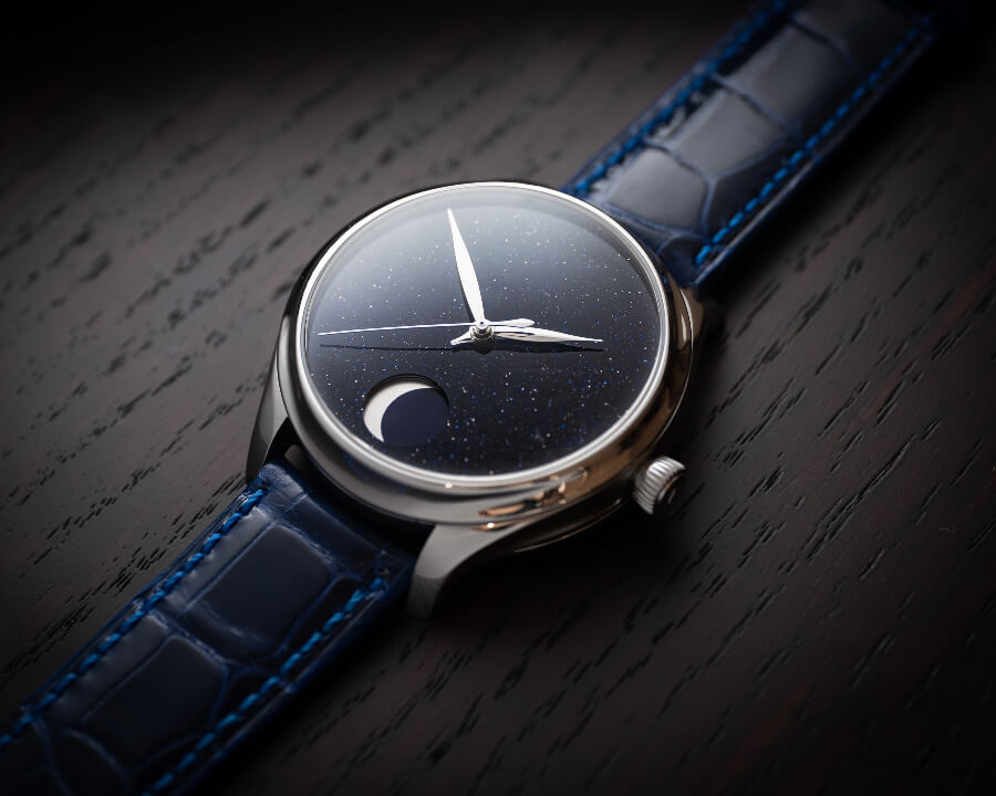 H. Moser & Cie. Endeavour Perpetual Moon Concept Aventurine Watch Review