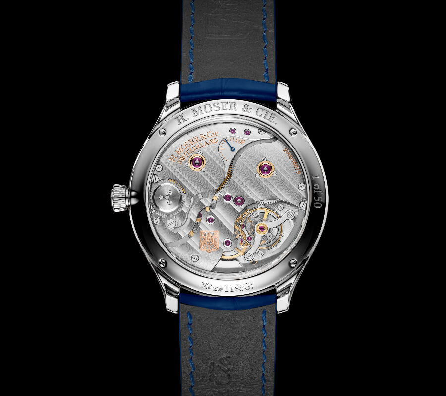 H. Moser & Cie. Endeavour Perpetual Moon Concept Aventurine Watch Movement