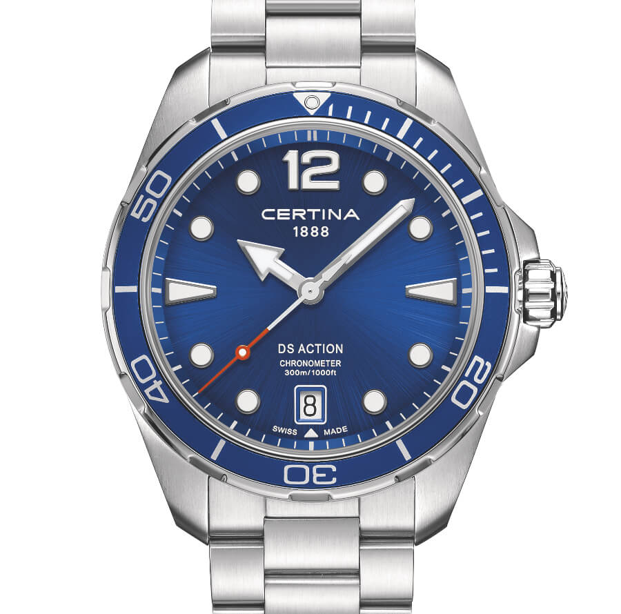 Certina DS Action Diver Blue Dial