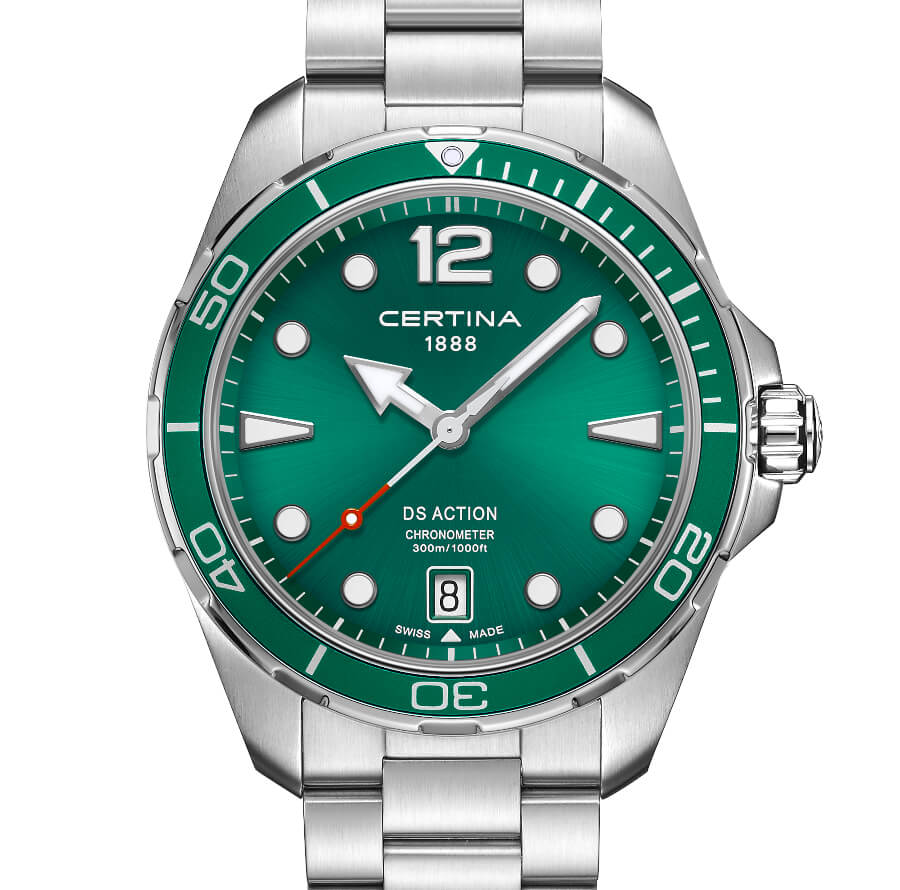 Certina DS Action Green Dial