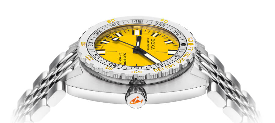 Doxa SUB 300T Conquistador Divingstar Yellow Dial