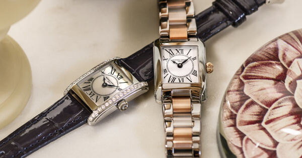 Two New Frederique Constant Classics Carrée Ladies Timepieces (Price and Specifications)