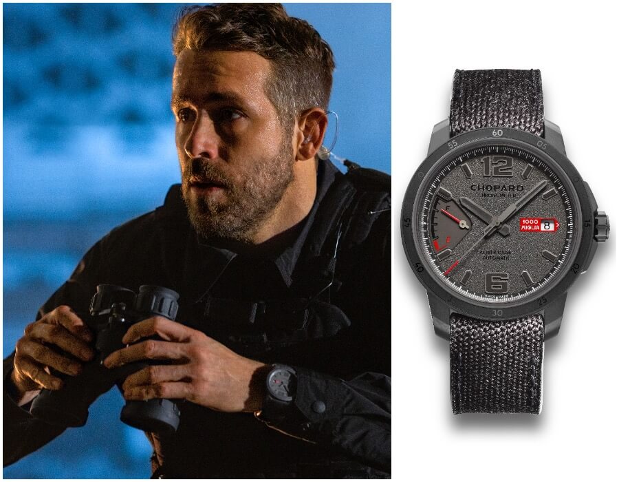 Ryan Reynolds Watch Chopard Mille Miglia GTS Power Control Grigio Speciale 