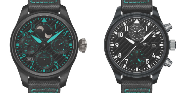 IWC Big Pilot's Watch Perpetual Calendar Edition "Mercedes-AMG Petronas Motorsport" (Ref. IW503003) and Pilot's Watch Chronograph Edition "Mercedes- AMG Petronas Motorsport" (Ref. IW389005)