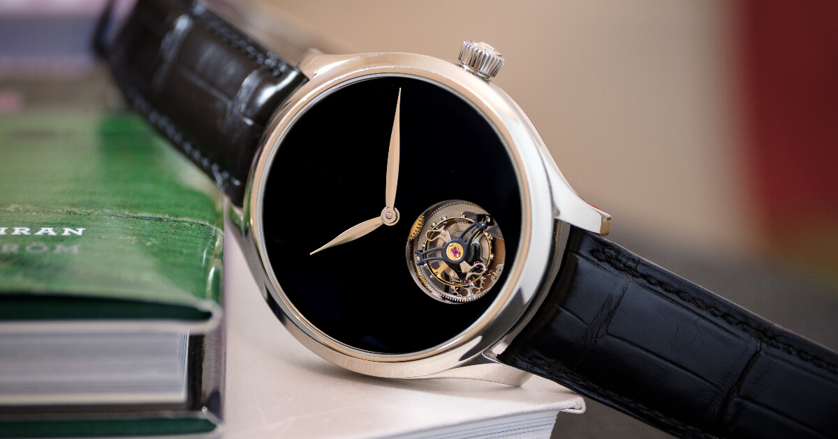 H. Moser & Cie. Endeavour Tourbillon Concept Vantablack (Pictures and Specifications)