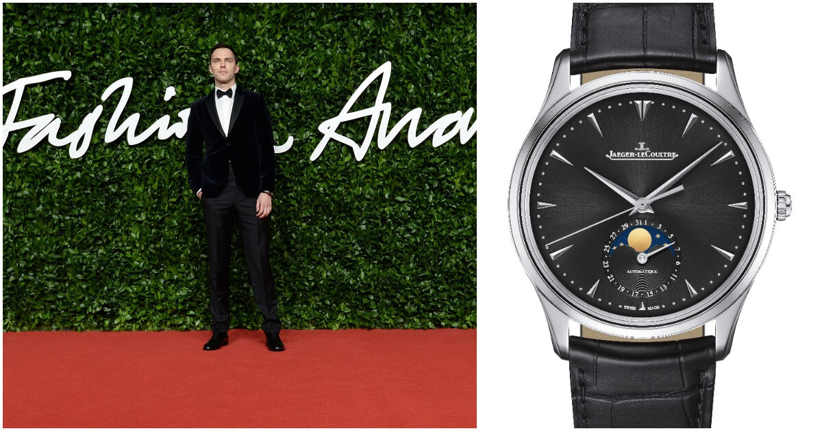 Watch Spotting: Nicholas Hoult Wearing A Jaeger-LeCoultre Master Ultra Thin Moon