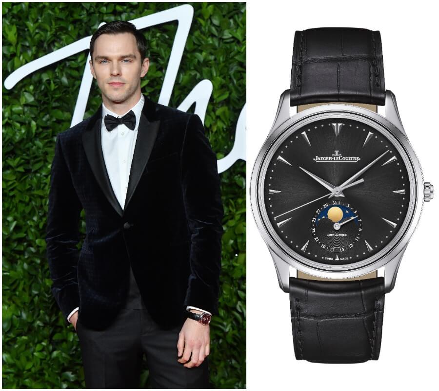 The Watch Of Nicholas Hoult AJaeger-LeCoultre Master Ultra Thin Moon