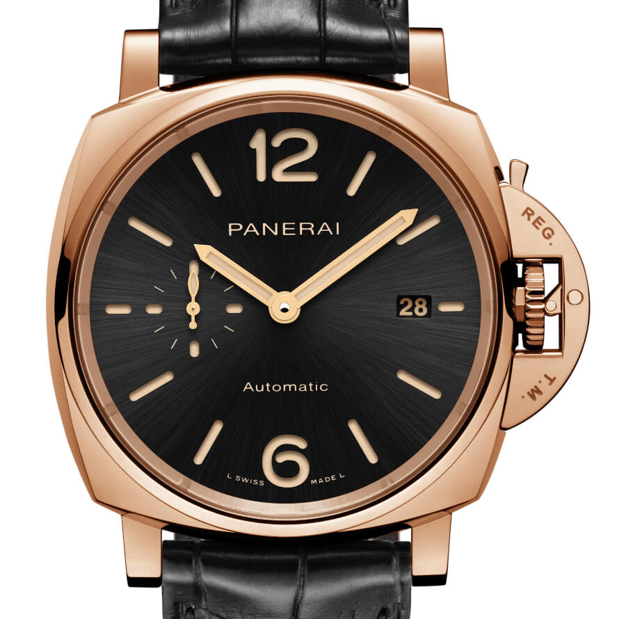 Panerai Luminor Due Goldtech 42 mm Black Dial