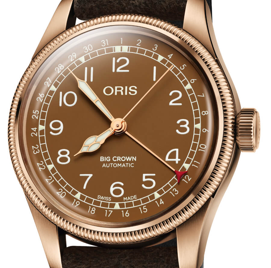 Oris Big Crown Bronze Pointer Date 