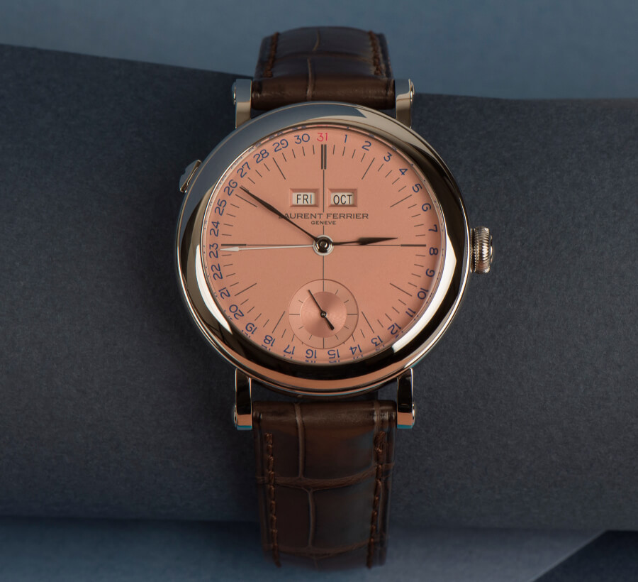 Laurent Ferrier Galet Salmon Dial