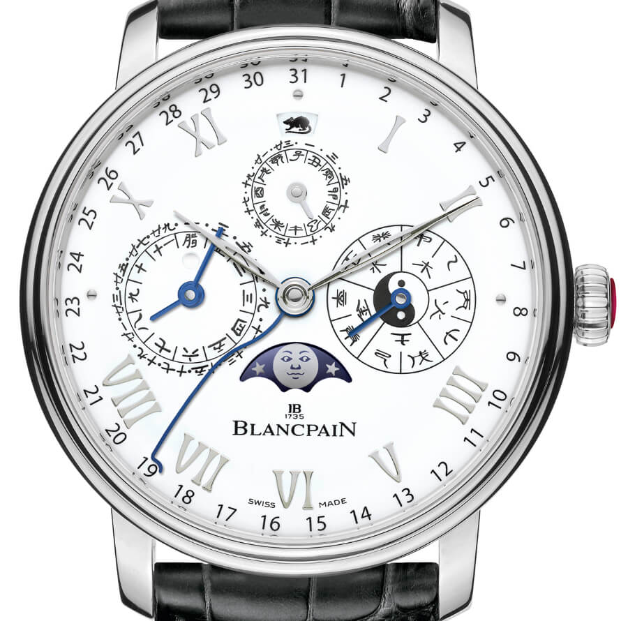 Blancpain Villeret Traditional Chinese Calendar Ref. 00888H-3431-55B