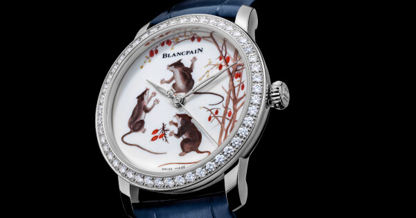 Blancpain Métiers d'Art Porcelaine Ref. 6124-1919-55B