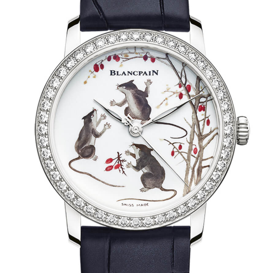 Blancpain Métiers d'Art Porcelaine Ref. 6124-1919-55B