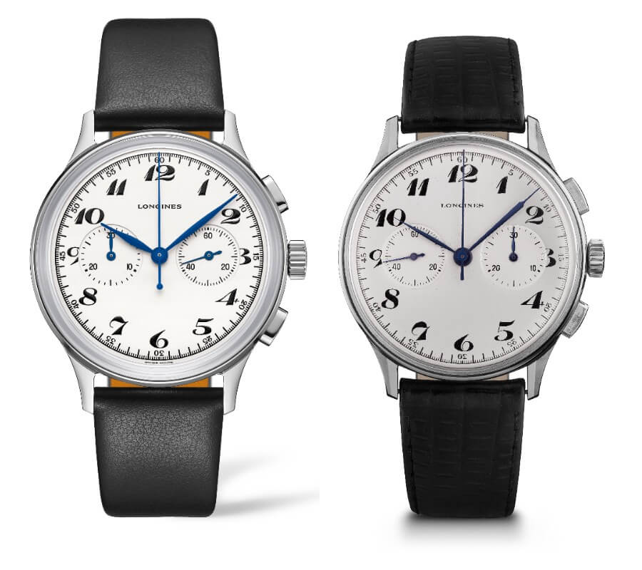 Longines Chronograph 13ZN Flyback and Longines Heritage Classic Chronograph 1946