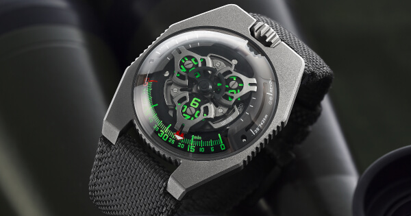 Urwerk UR-100 GunMetal (Price, Pictures and Specifications)