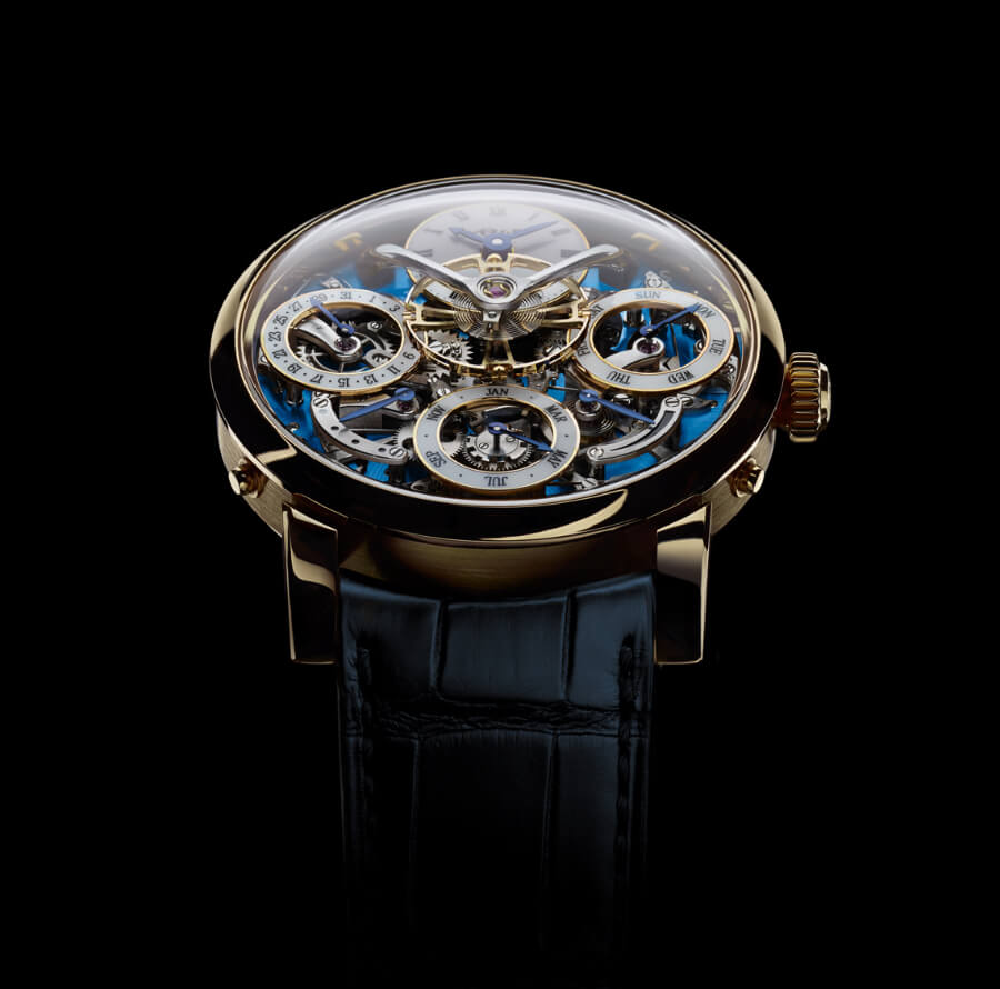 MB&F Legacy Machine Perpetual In Yellow Gold