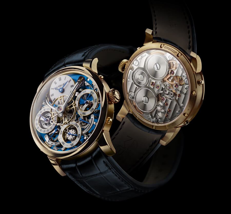 Men Watch MB&F Legacy Machine Perpetual In Yellow Gold 