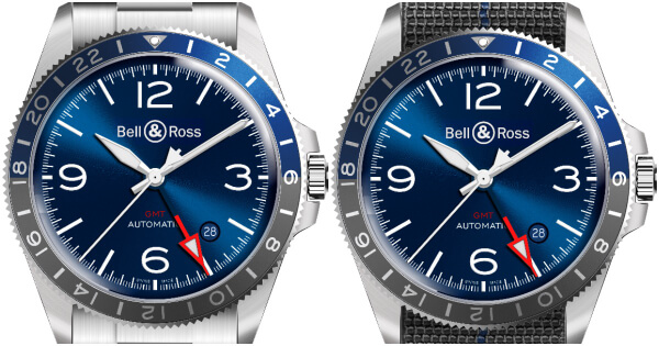 Bell & Ross BR V2-93 GMT Blue (Price, Pictures and Specifications)