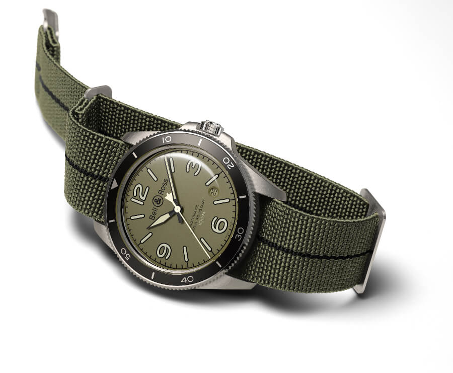 The New Bell & Ross BR V2-92 Military Green 