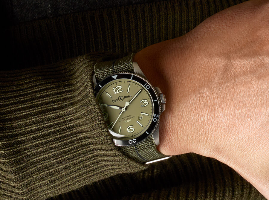 Bell & Ross BR V2-92 Military Green Watch Review