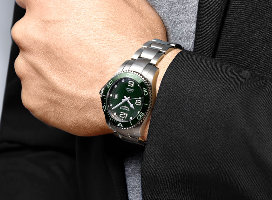 Longines HydroConquest Green Dial Boutique Edition Watch Review