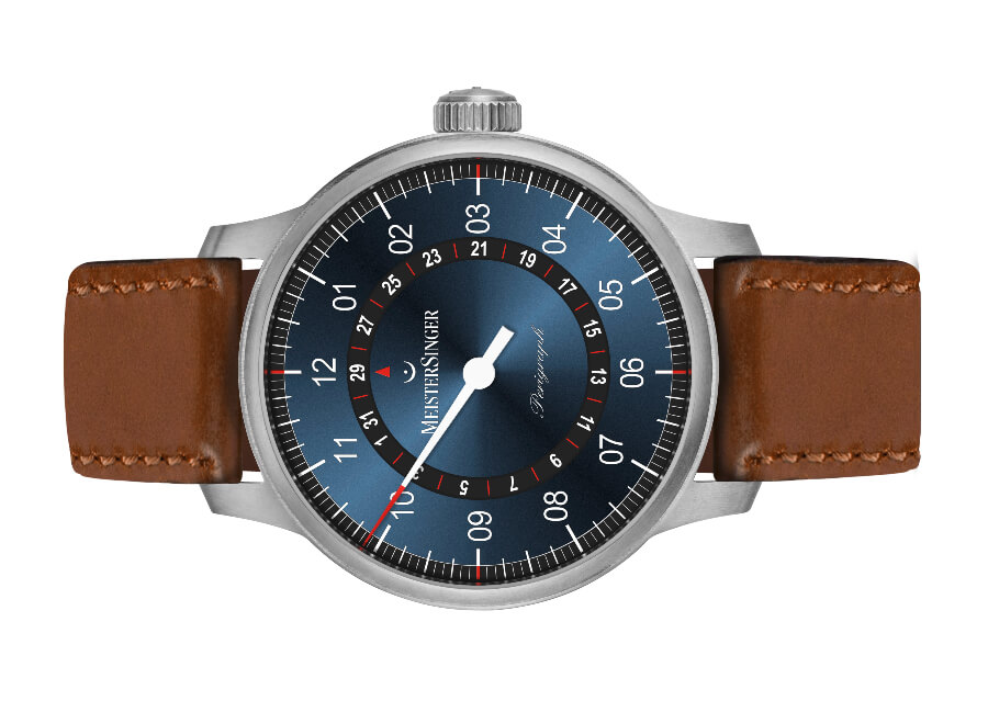 Men Watch Blue Dial