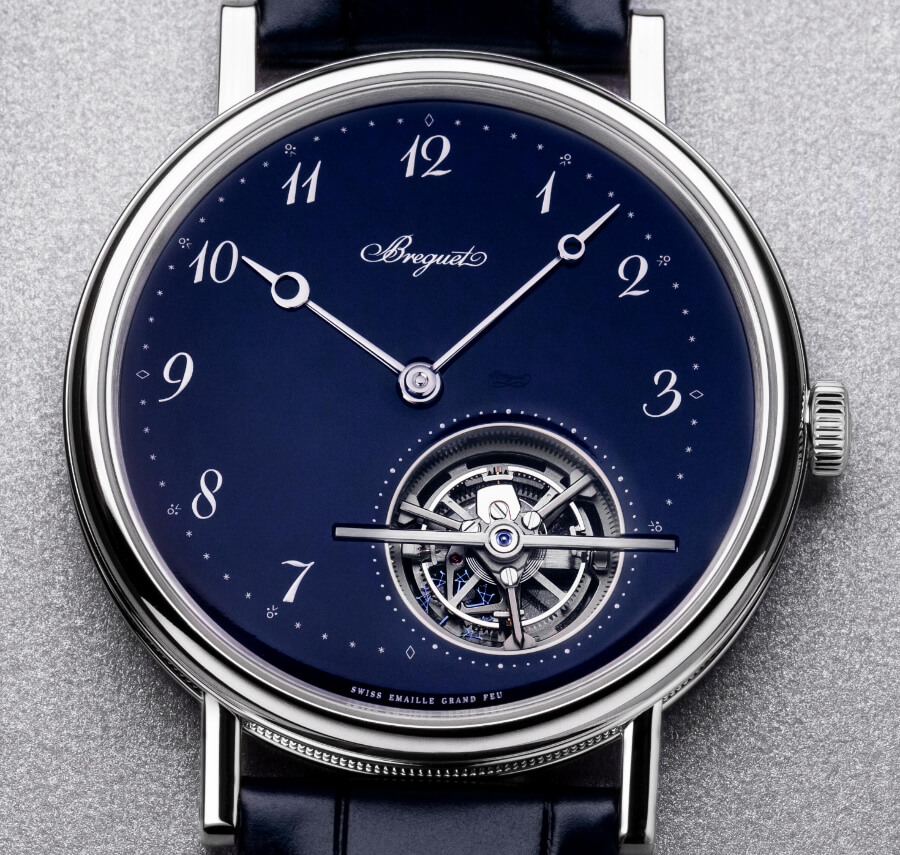 Breguet Classique Tourbillon Extra-Plat Automatique 5367 Blue Dial