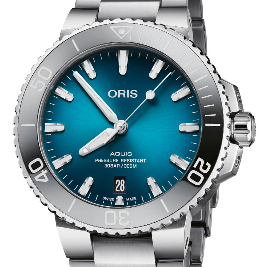 The New Oris Aquis Date 39.5 mm Ref. No. 01 733 7732 4155-07 8 21 05PEB