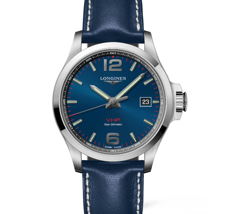 Longines Conquest V.H.P. Blue Dial