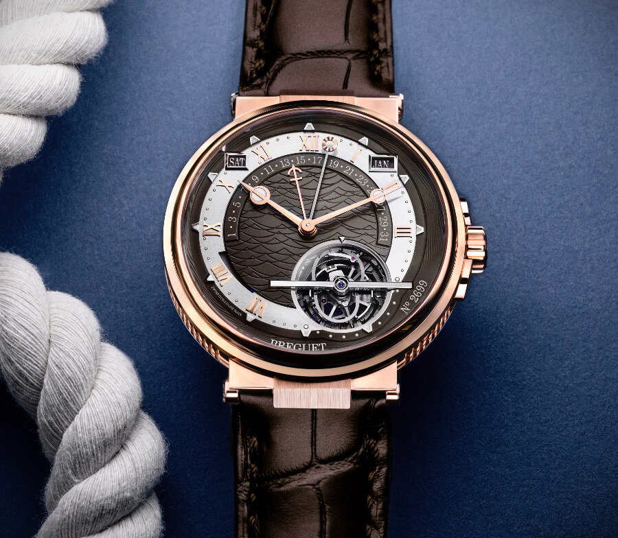 The New Breguet Marine Tourbillon Équation Marchante 5887  Red Gold