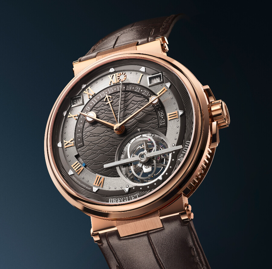 Breguet Marine Tourbillon Équation Marchante 5887 Ref. 5887BR/G2/9WV