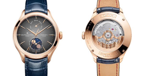 Baume & Mercier Clifton Baumatic Day-Date, Moon-Phase (Price, Pictures and Specs)