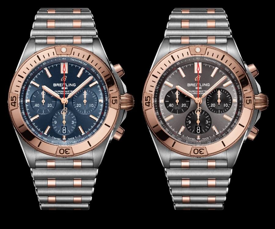 Breitling Chronomat B01 42 Ref. UB0134101C1U1 and UB0134101B1U1