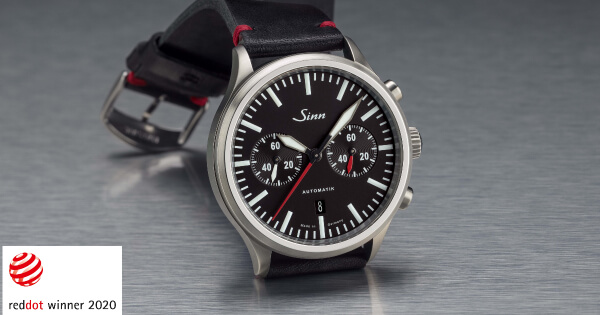 Sinn Spezialuhren model 936 receives the Red Dot Award - Product Design 2020