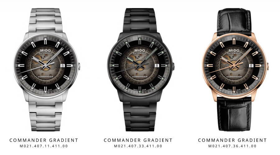 The New Mido Commander Gradient 